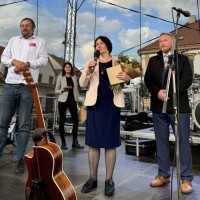 Ocenění naší učitelky Idy Elsnerové Svatováclavskou plaketou