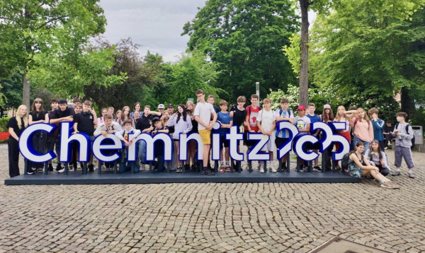 Výlet osmáků do Chemnitz: průmysl, architektura i letní atmosféra