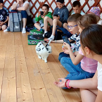 Hadi kolem krku, velbloudi na dosah – třeťáci objevovali ZOO Chleby všemi smysly