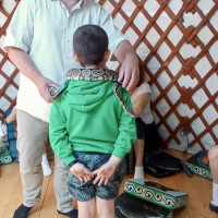 Hadi kolem krku, velbloudi na dosah – třeťáci objevovali ZOO Chleby všemi smysly